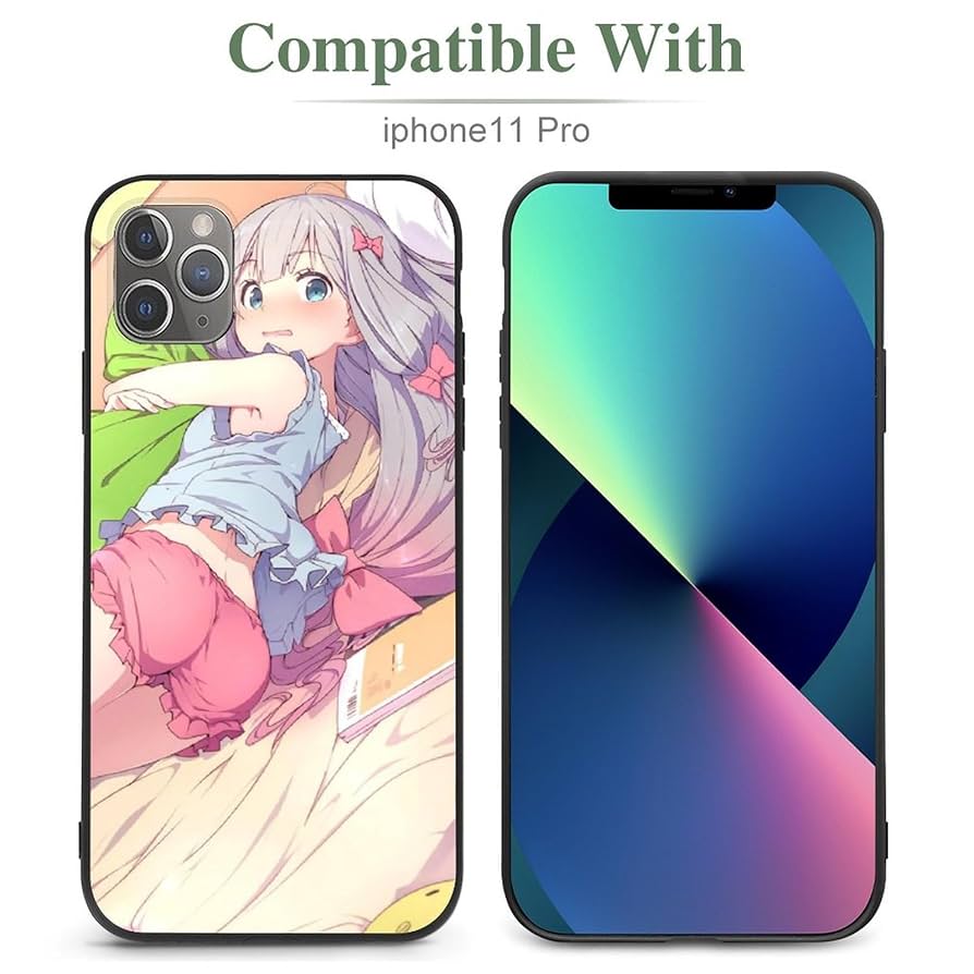 Amazon.co.jp: iPhone 11Pro対応 スマホケース エロマンガ先生